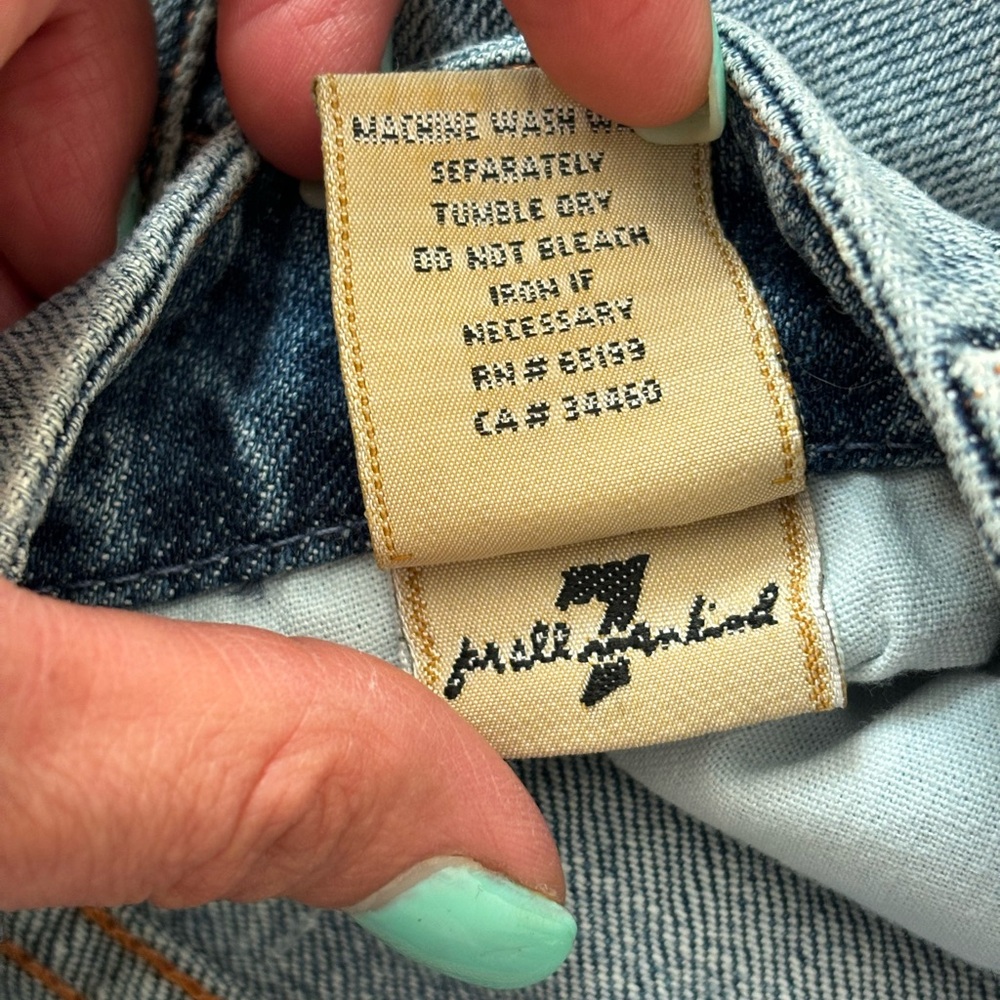 7 For All Mankind Flare Jeans - Picture 4 of 7